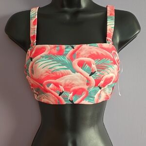 Flamingo Print Top